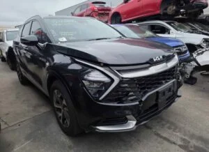 Damaged unregistered car collected by M&H Car Removals in Melbourne Or: